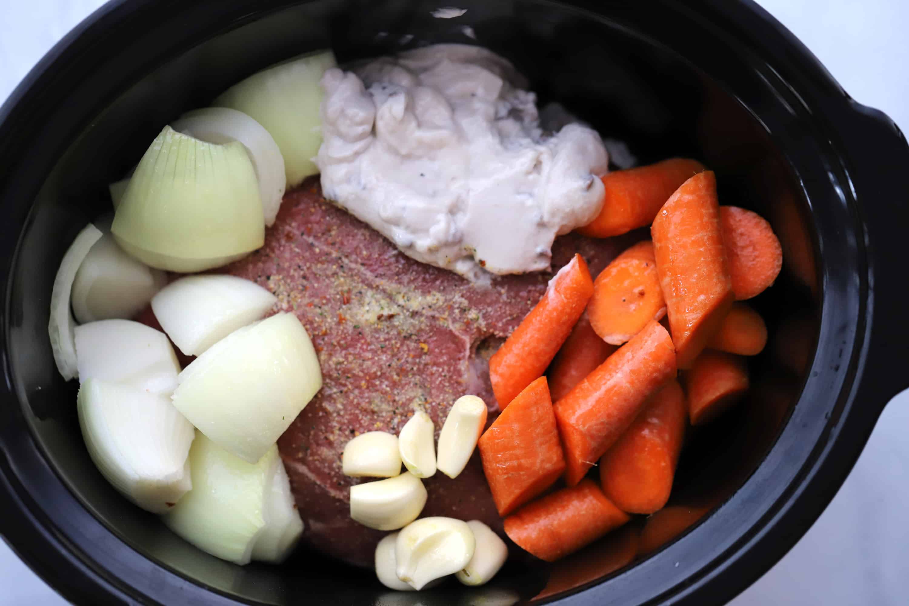 Crock Pot Roast-Sirloin or Rump Roast | thecarefreekitchen