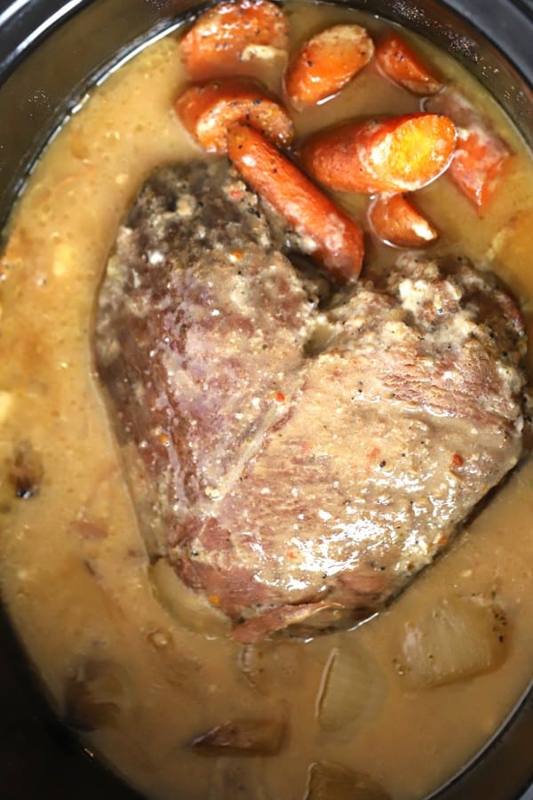 The Best Rump Roast in the Crock pot {Homemade Gravy ...