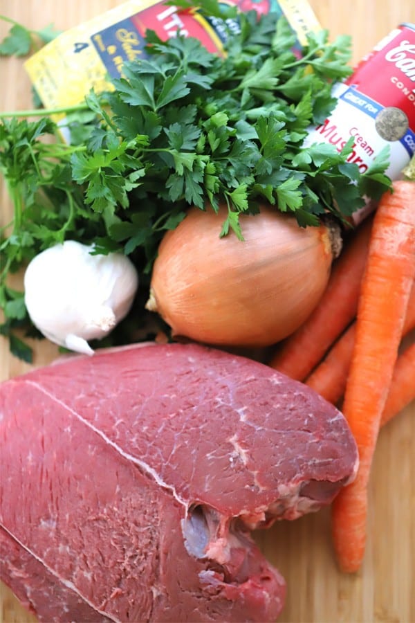 Ingredients need to make rump roast slow cooker, best rump roast recipe. Sunday Pot roast ingredients. 