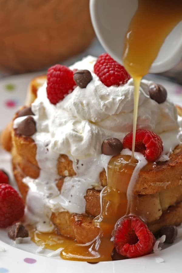 Coconut French Toast and Coconut Syrup--A dream come true for every coconut lover!!