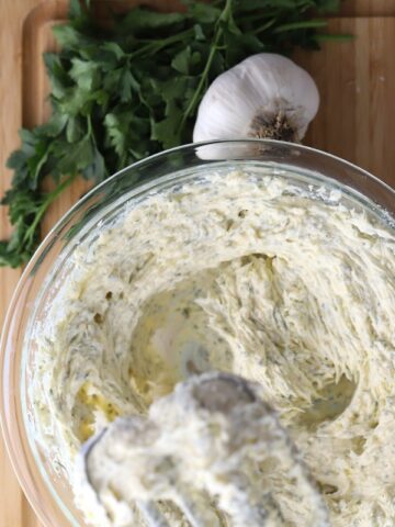 Garlic Butter--An incredible addition to sautÃ©ed vegetables or your favorite steak!