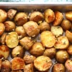 Herb Roasted Potatoes, delicious every time! | thecarefreekitchen.com