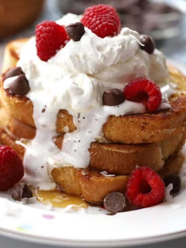 Coconut French Toast With Coconut Syrup Story
