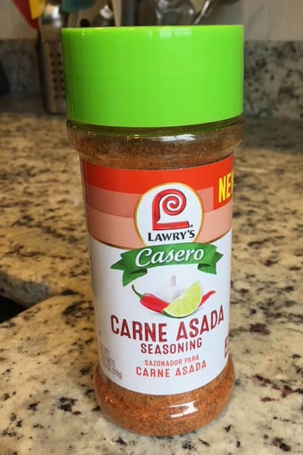 This seasoning is delicious on steak and chicken!