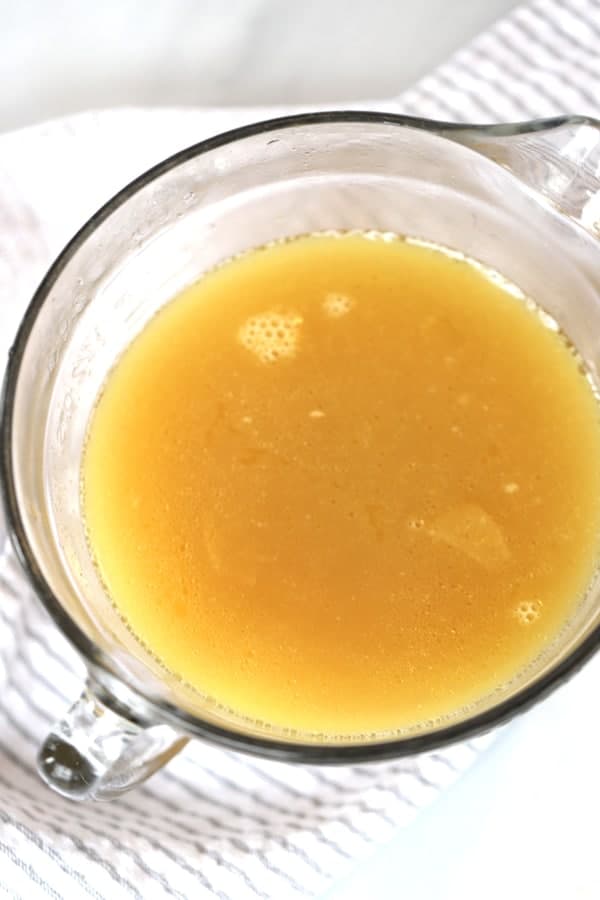 This recipe shows you how to make chicken broth. It's easy and delicious and a perfect soup base!
