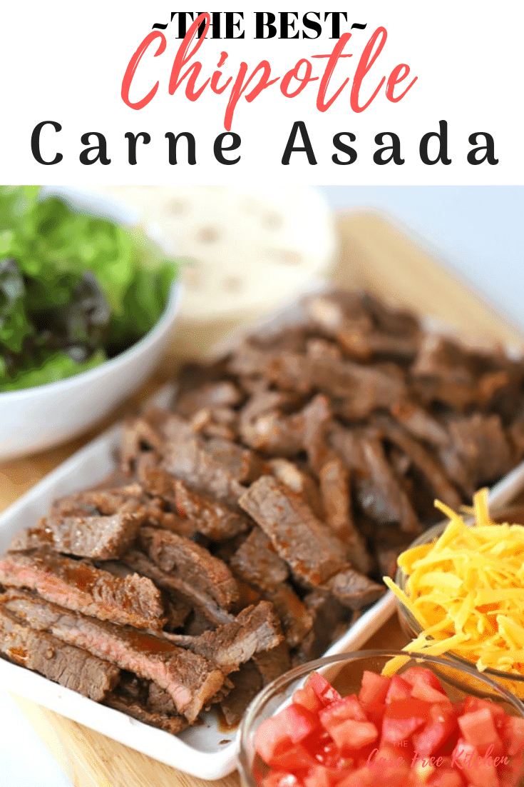 carne asada and taco ingredients