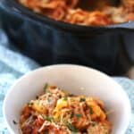 This is one of the easiest tortellini pasta recipes. Just dump the ingredients in and cook all day. So delicious!