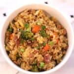 ham stir fry recipes, left over ham, veggies and fried rice