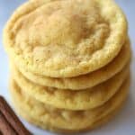 Soft and chewy einkorn Snickerdoodles.