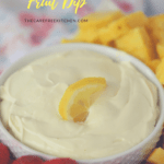 lemon cheesecake fruit dip recipe