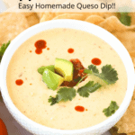 recipe for homemade queso, pepperjack queso