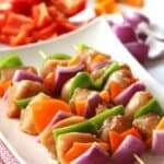 Chicken kabob with southwest marinade