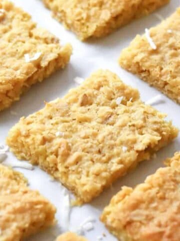 Coconut Cookie Bars recipe