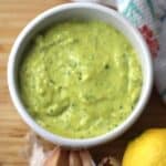 garlic basil hemp aioli