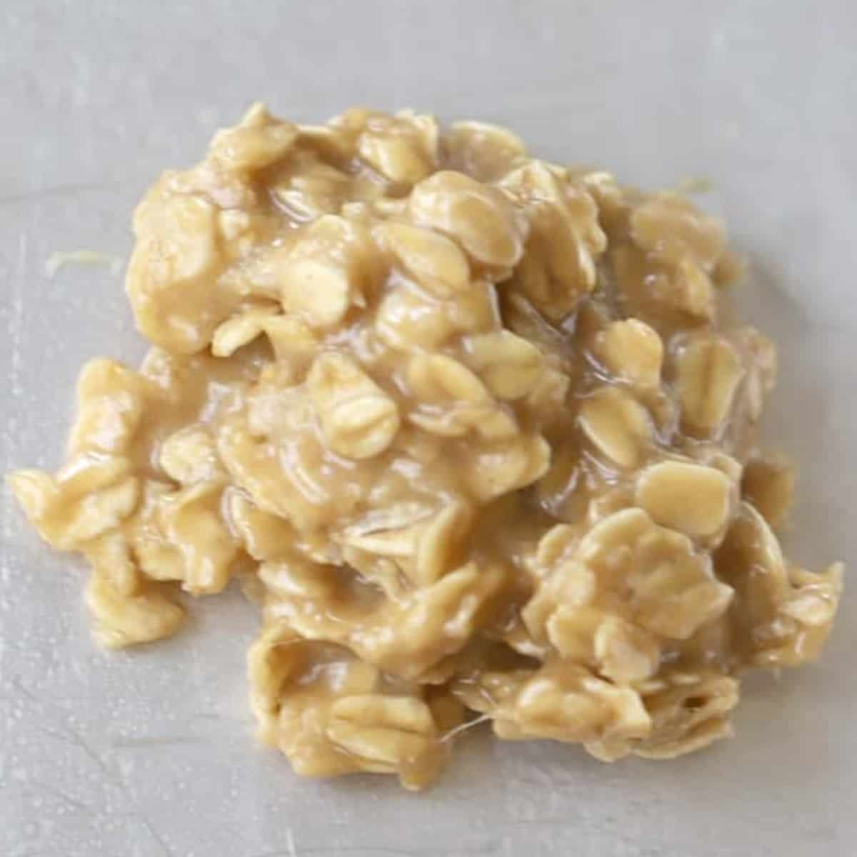 peanut butter no bake cookies are easy and oh, so good!