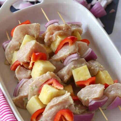 Rosemary Chicken Kabobs