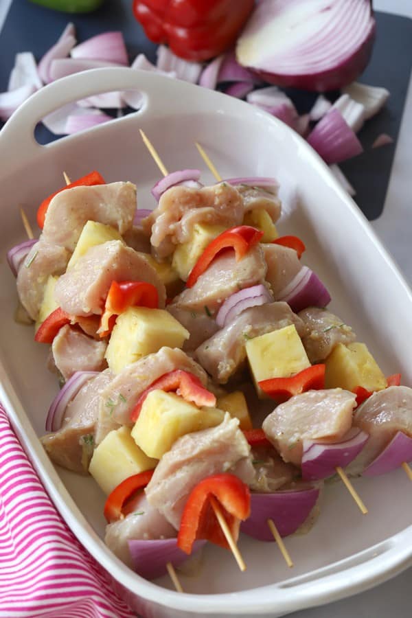 Rosemary Chicken Kabobs