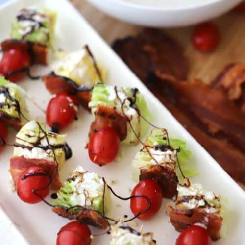 Wedge Salad Skewers - Recipes