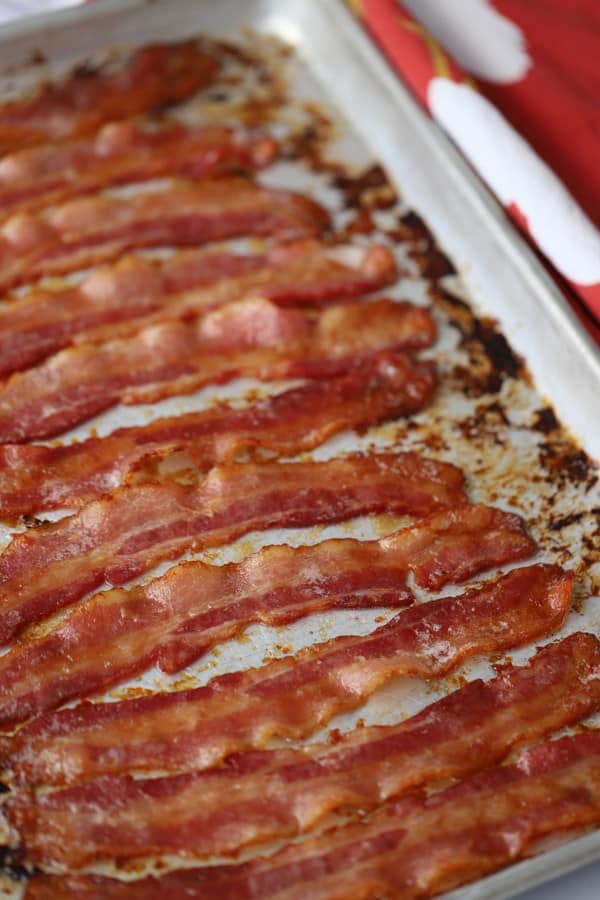 How to make candied bacon recipe, brown sugared bacon, candied bacon in oven, brown sugar bacon. 