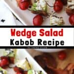 wedge salad kabob