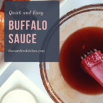 This amazing homemade buffalo sauce is quick, easy, and can be made into buffalo chicken wings, buffaloÂ chickenÂ salad, buffalo chicken drumsticks, or a buffalo burger.