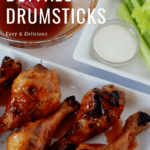 This easy grilled chicken recipe is a huge hit! If you love buffaloÂ chicken, this will soon be a family favorite! Grilled Buffalo Chicken drumsticks easy and perfect for just about any time of the year.