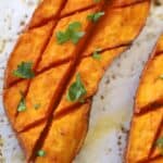 roasted sweet potatoes with chipotle and lime