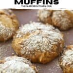 how to make the most delicious einkorn flour pumpkin muffins