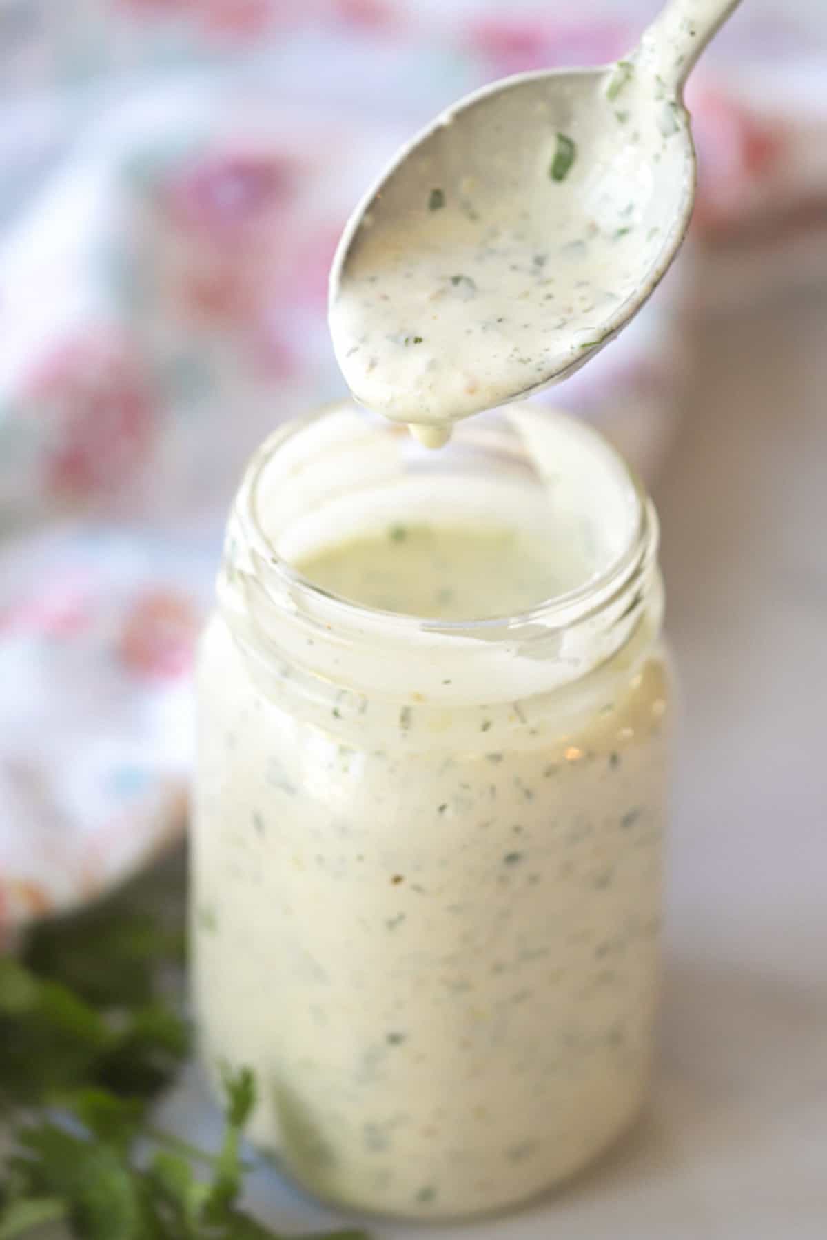 Southwest Ranch Dressing Recipe - The Carefree Kitchen