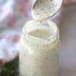 This Salsa Ranch Dressing Recipe is perfect for salads, quesadillas, or as a dip for chicken fingers.Â  Included is also an easy ranch dressing recipe.Â  This will soon become your go-to, how to make home-made ranch dressing, recipe.Â 