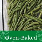 oven roasted green beans recipe