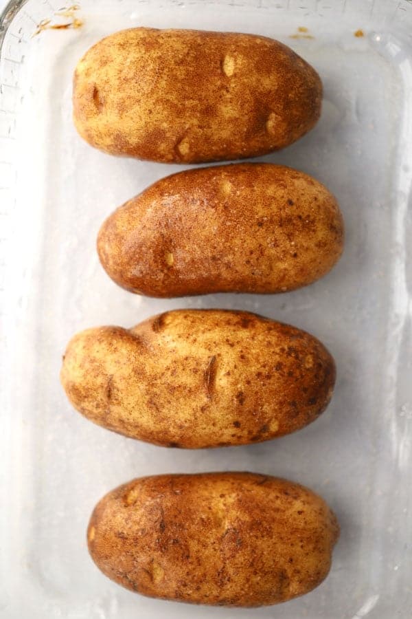 oven Baked Potatoes, how to make the baked potato oven. 