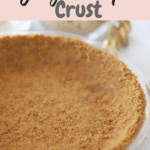 This gingersnap crust is perfect for a no-bake pie crust, pumpkin cheesecake with gingersnap crust or for mini desserts! It's so easy to make and comes together in just a few minutes!