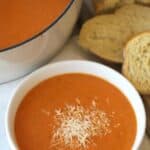 roasted tomato basil soup recipe