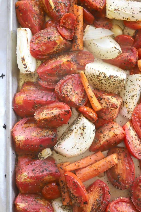 roasted tomatoes for tomato soup, fresh tomato soup, creamy tomato soup fresh tomatoes.