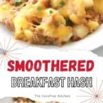 smothered hash browns, best breakfast recipe