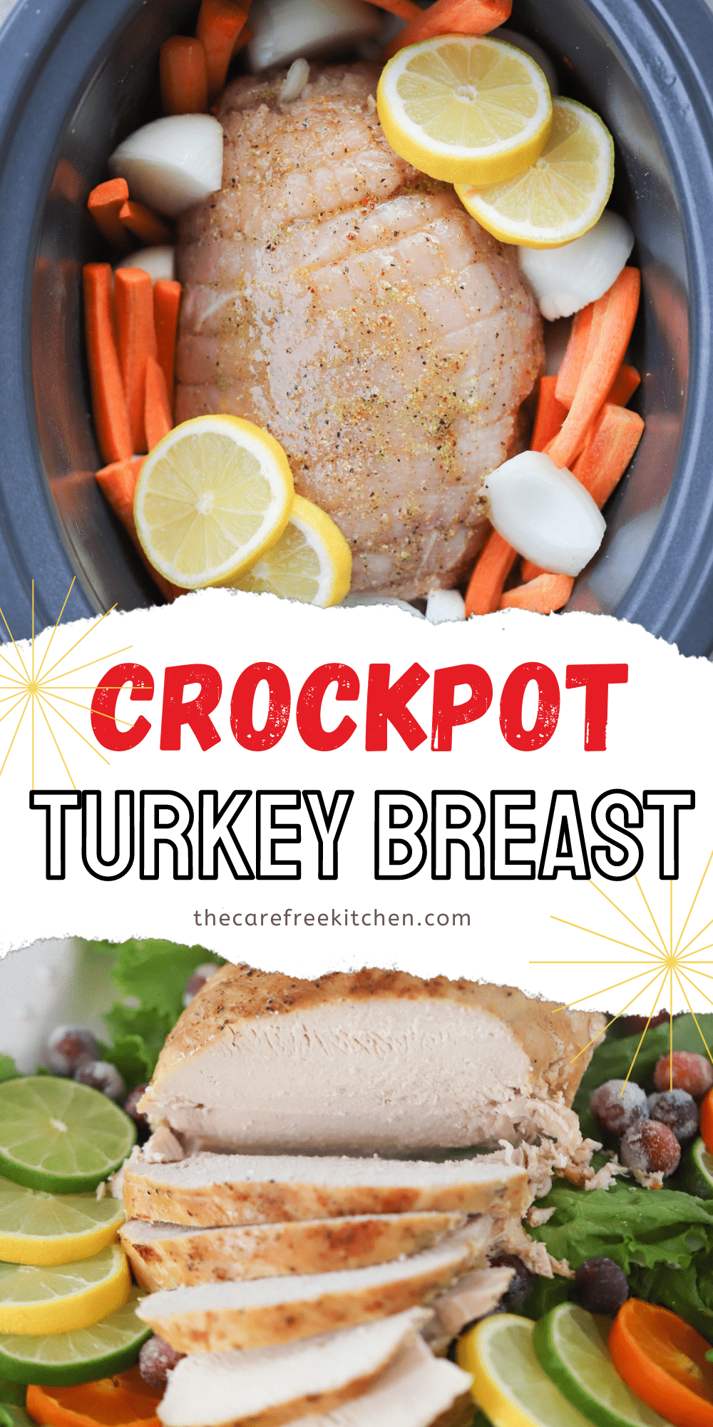 Slow Cooker Boneless Turkey Breast - The Carefree Kitchen