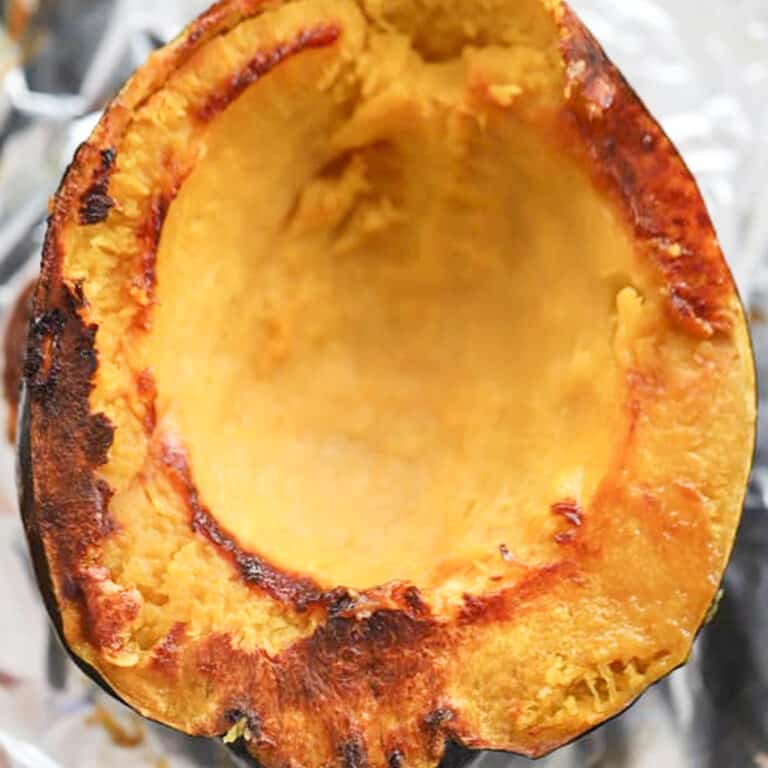 acorn squash, oven roasted