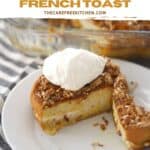 The best Pumpkin Stuffed French Toast recipe for homemade fall breakfasts