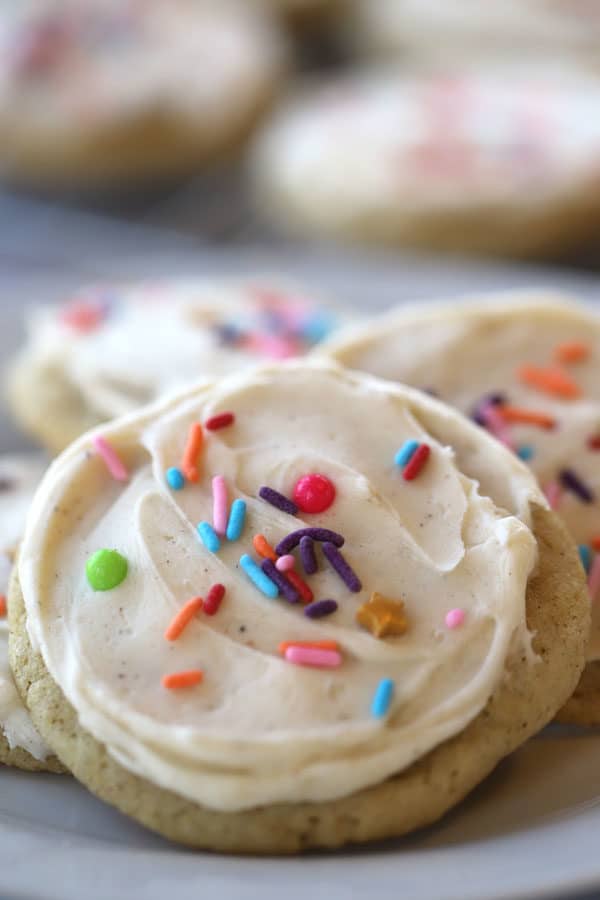 christmas cookie recipe, egg nog cookies