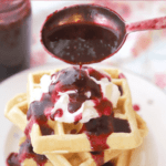 how to make the best berry syrup, easy berry syrup, breakfast syrup recipe.