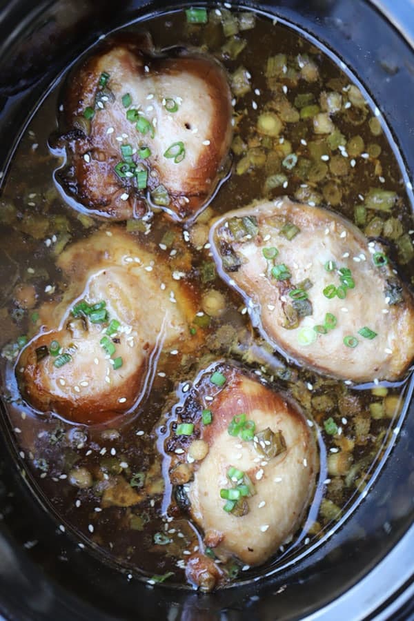 how to make crockpot chicken teriyaki