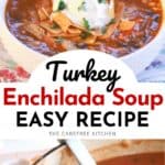 ground turkey enchilada soup