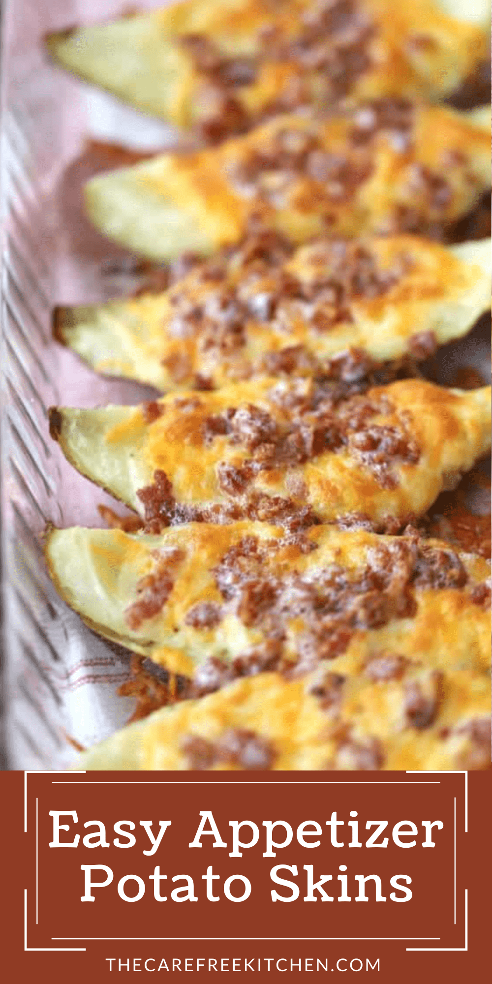 Loaded Baked Potato Skins - The Carefree Kitchen