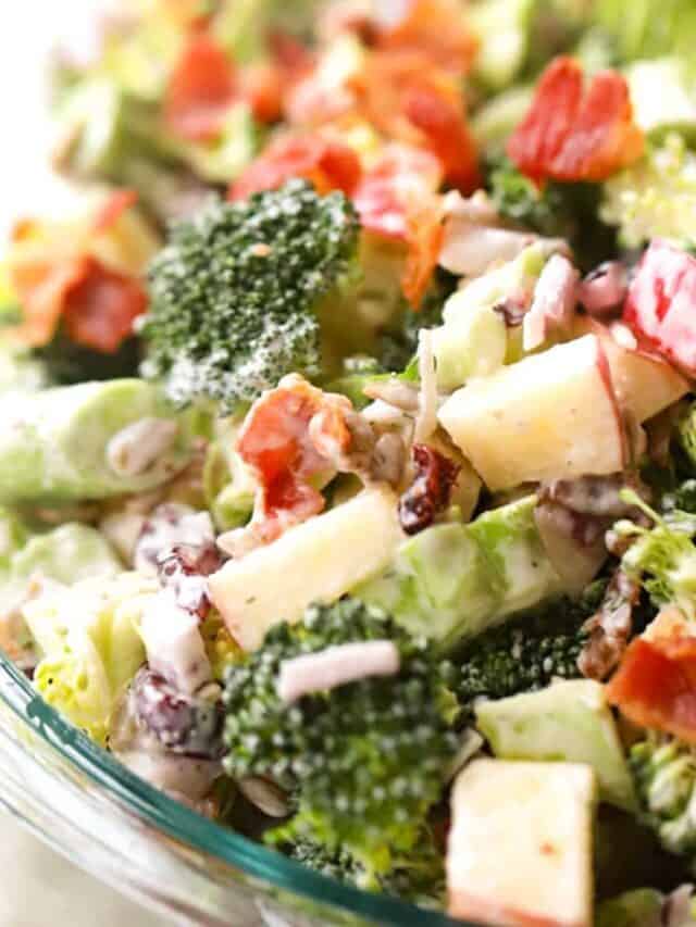 Broccoli Salad With Bacon Story