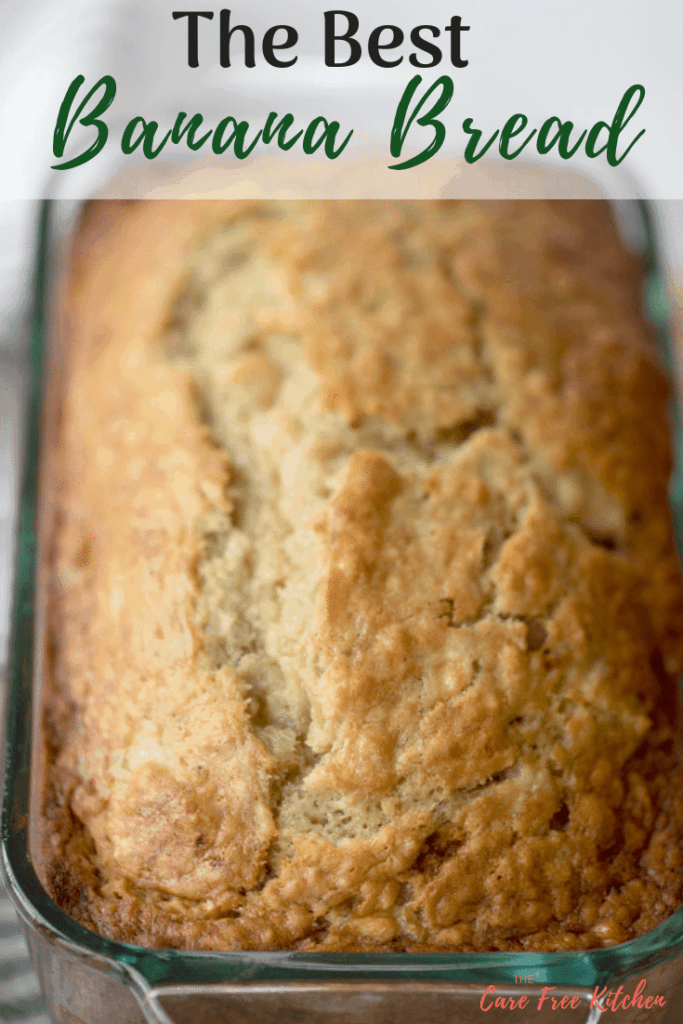 Homemade Banana Bread {Video} - The Carefree Kitchen