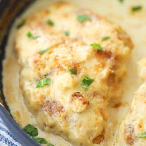 Creamy Garlic Parmesan Chicken The Carefree Kitchen 