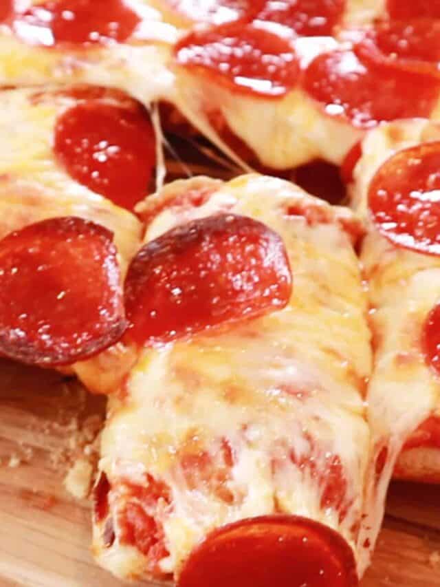 Easy French Bread Pizza Recipe Story The Carefree Kitchen 4892