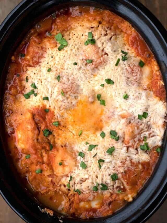 Easy Crockpot Lasagna With Ravioli Story