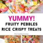 fruity pebbles rice crispy treats